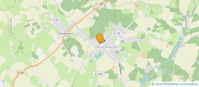 localisation de l'entreprise ETABLISSEMENTS CORBION  SILLE-LE-PHILIPPE