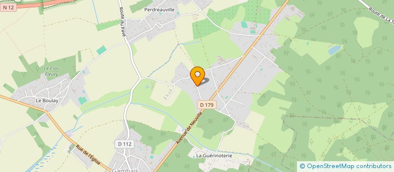 localisation de l'entreprise ETABLISSEMENTS COTTEREAU à GAMBAIS