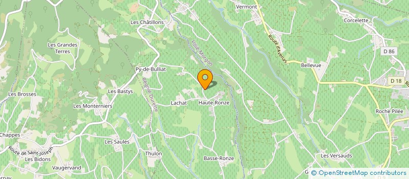 localisation de l'entreprise ETABLISSEMENTS COUTURIER ET FILS  REGNIE-DURETTE