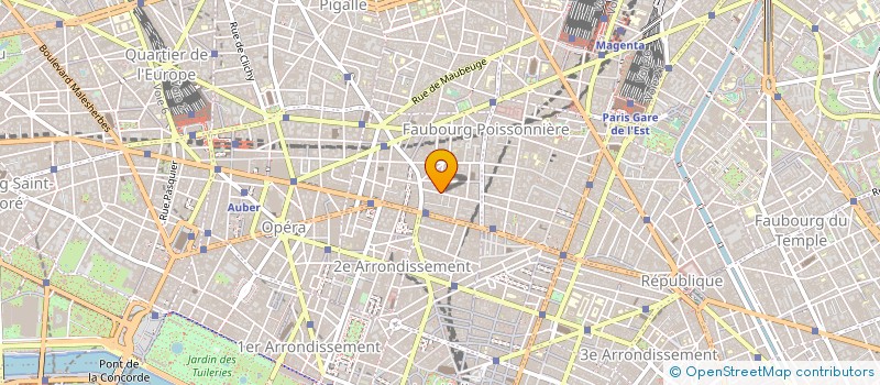 localisation de l'entreprise ETABLISSEMENTS COUVERT  PARIS