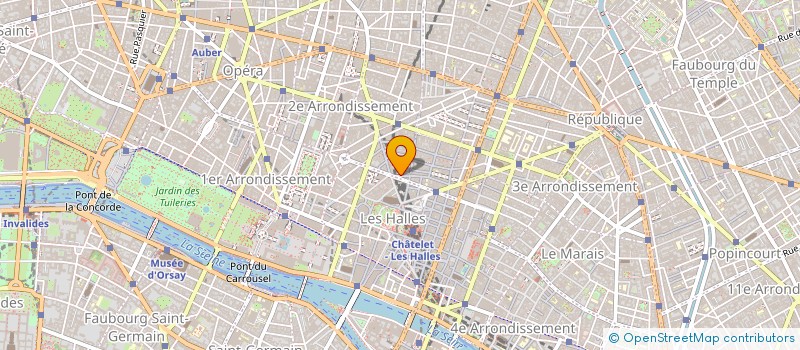 localisation de l'entreprise ETABLISSEMENTS CROZET à PARIS