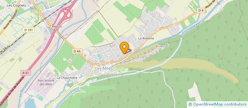 localisation de l'entreprise ETABLISSEMENTS CUILLEIRIES à LES MEES