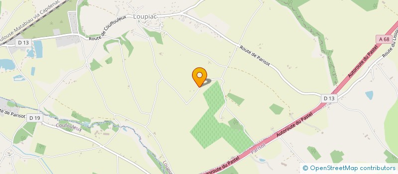localisation de l'entreprise ETABLISSEMENTS CUNNAC à COUFOULEUX
