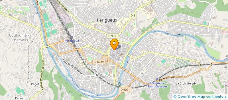 localisation de l'entreprise ETABLISSEMENTS DANIEL MAZIERES SARL à PERIGUEUX