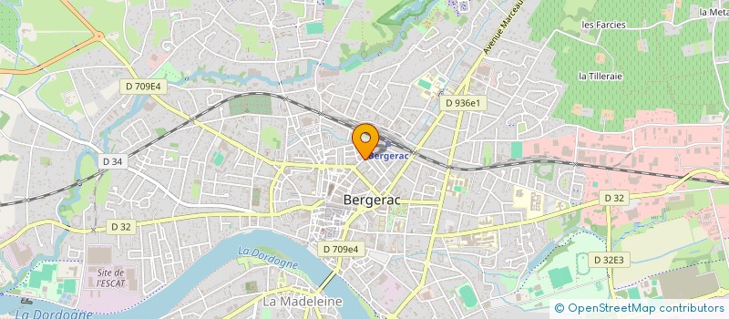 localisation de l'entreprise ETABLISSEMENTS DANJOT à BERGERAC