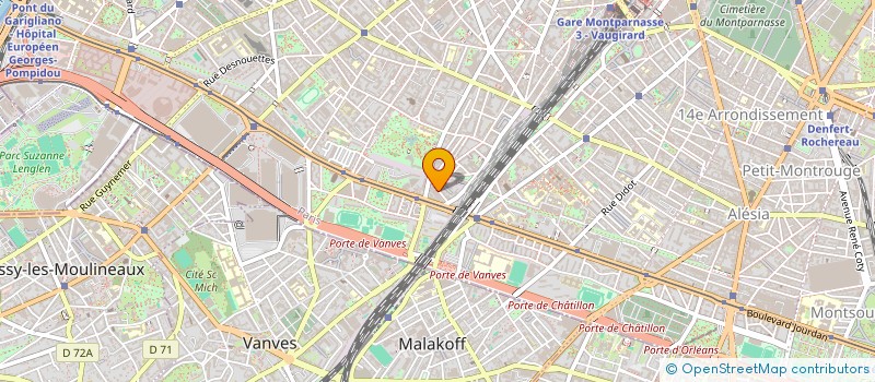 localisation de l'entreprise ETABLISSEMENTS DARL'MAT à PARIS