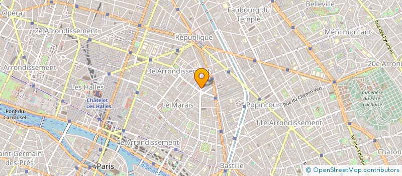 localisation de l'entreprise ETABLISSEMENTS DARLYS  PARIS