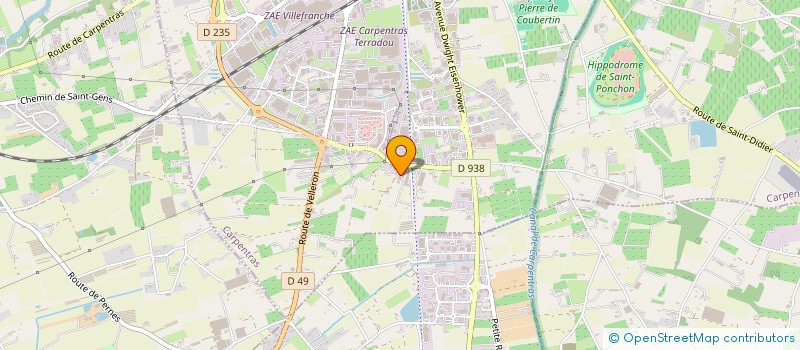 localisation de l'entreprise ETABLISSEMENTS DARMAIN à CARPENTRAS