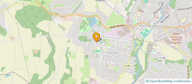 localisation de l'entreprise ETABLISSEMENTS DAUTARU  PONT-DE-CHERUY