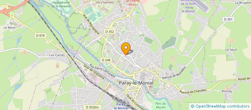 localisation de l'entreprise ETABLISSEMENTS DAUTUN MAZILLE à PARAY-LE-MONIAL