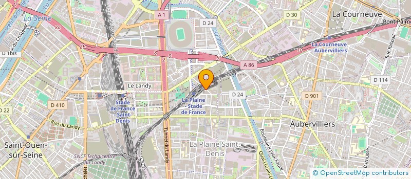 localisation de l'entreprise ETABLISSEMENTS DAZON LIENARD  SAINT-DENIS