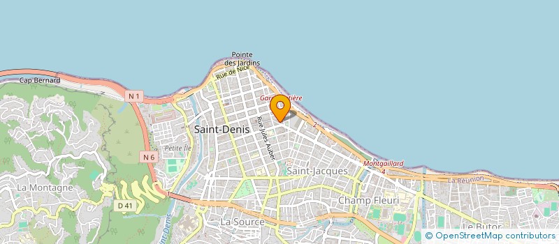 localisation de l'entreprise ETABLISSEMENTS DE PALMAS à SAINT-DENIS