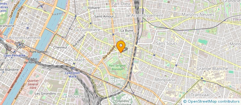 localisation de l'entreprise ETABLISSEMENTS DEGUILLIEN à LYON