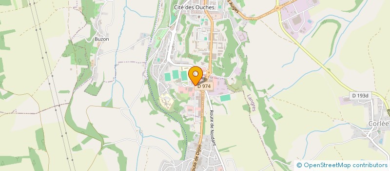 localisation de l'entreprise ETABLISSEMENTS DELANNE  LANGRES