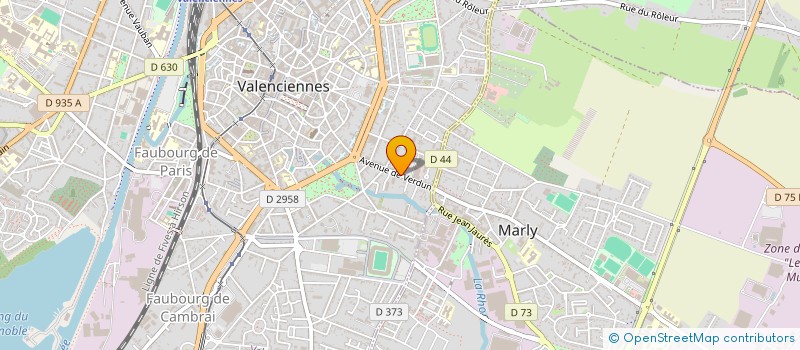 localisation de l'entreprise ETABLISSEMENTS DELCOURT à VALENCIENNES