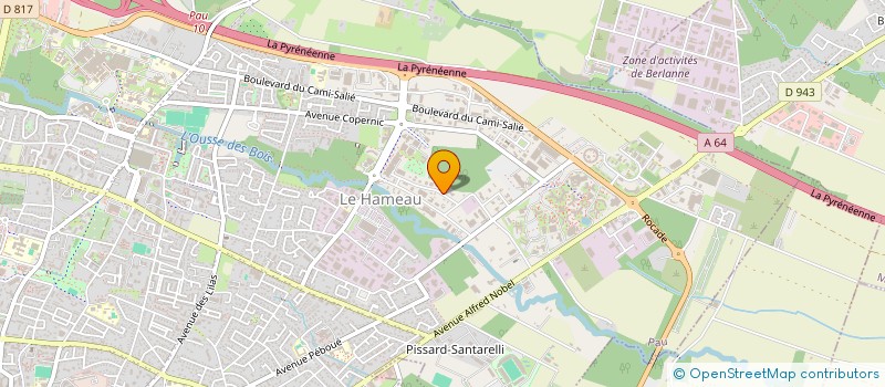 localisation de l'entreprise ETABLISSEMENTS DELMONT à PAU