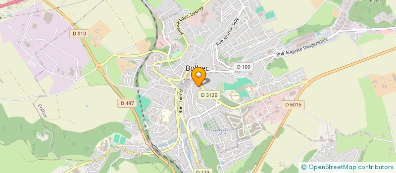 localisation de l'entreprise ETABLISSEMENTS DEPARDE à BOLBEC