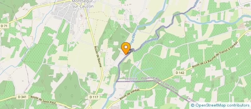 localisation de l'entreprise ETABLISSEMENTS DES MEUBLES CURI  SAINT-PAUL-TROIS-CHATEAUX