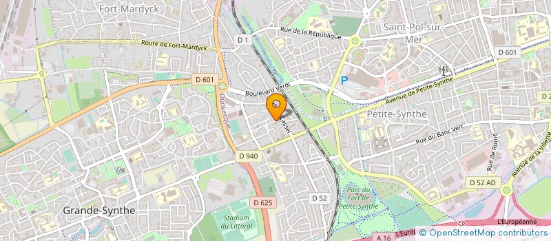 localisation de l'entreprise ETABLISSEMENTS DESBONNETS à DUNKERQUE
