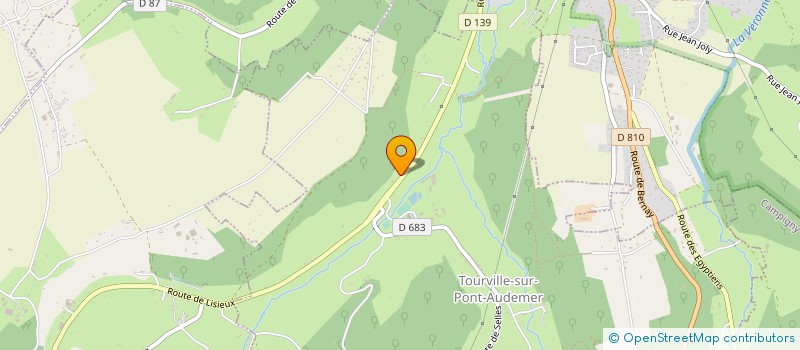 localisation de l'entreprise ETABLISSEMENTS DESCHAMPS SA à PONT-AUDEMER
