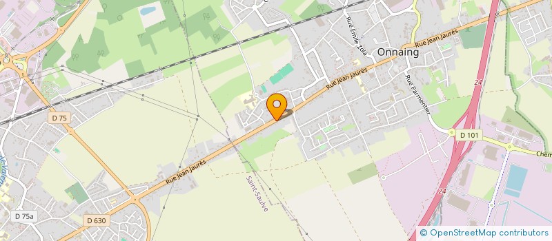 localisation de l'entreprise ETABLISSEMENTS DESMET HEUCLIN  ONNAING