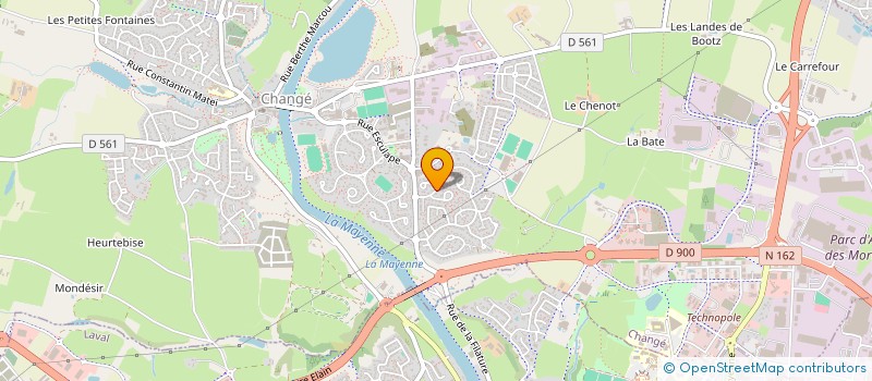 localisation de l'entreprise ETABLISSEMENTS DESMOTTES  CHANGE