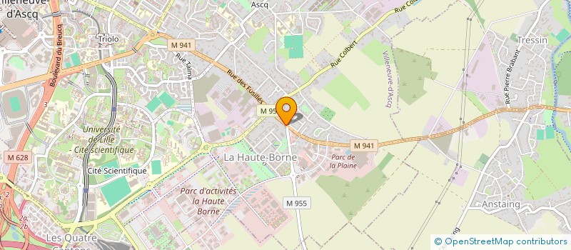 localisation de l'entreprise ETABLISSEMENTS DESPREZ LANIESSE à VILLENEUVE-D'ASCQ