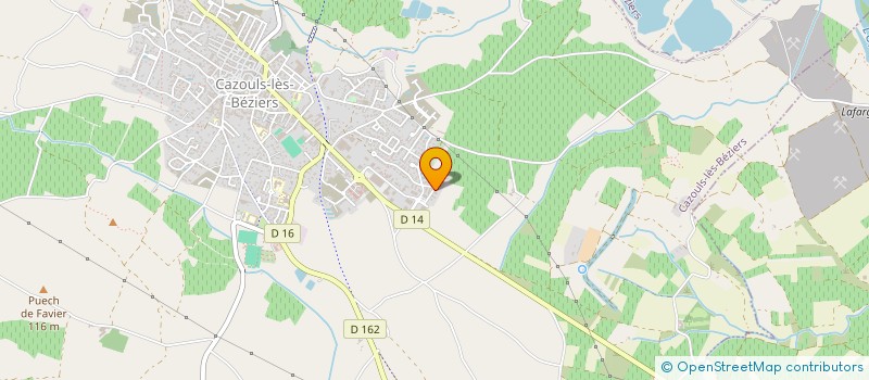 localisation de l'entreprise ETABLISSEMENTS DIDIER MONT à CAZOULS-LES-BEZIERS