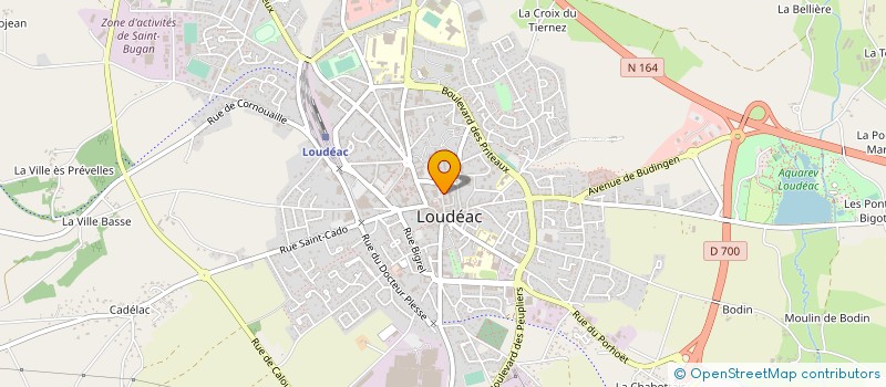 localisation de l'entreprise ETABLISSEMENTS DIMO VERDES  LOUDEAC