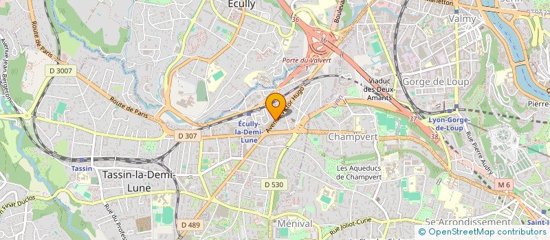 localisation de l'entreprise ETABLISSEMENTS DINAIRE à TASSIN-LA-DEMI-LUNE