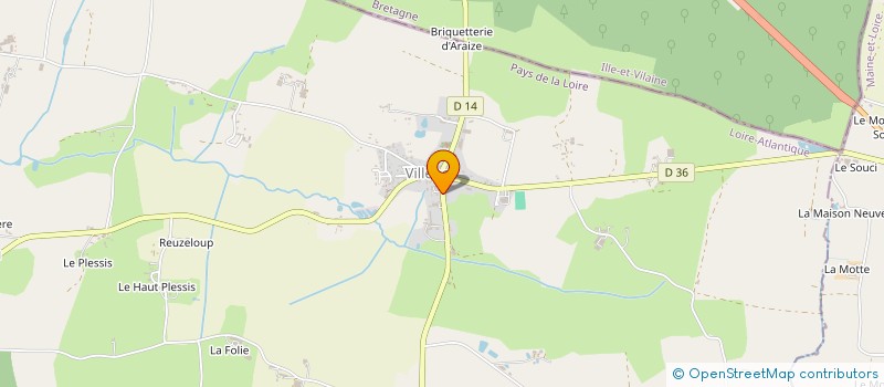 localisation de l'entreprise ETABLISSEMENTS DORE FILS à VILLEPOT