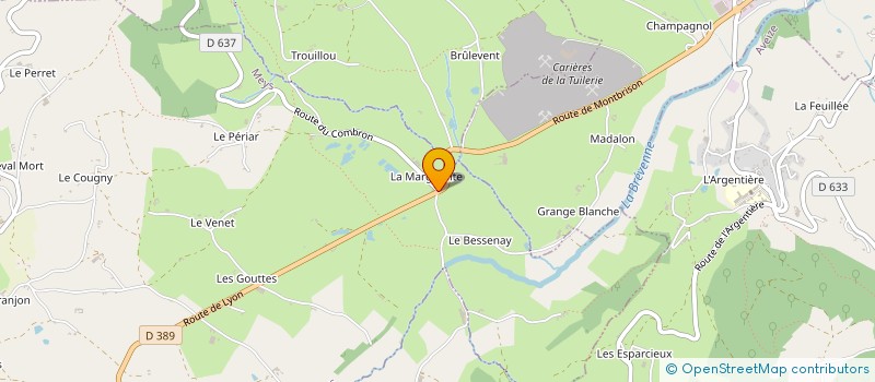 localisation de l'entreprise ETABLISSEMENTS DORIER  MEYS