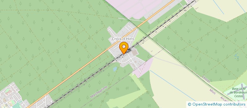 localisation de l'entreprise ETABLISSEMENTS DOURTHE  MARCHEPRIME