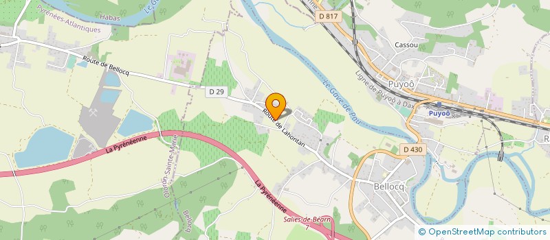 localisation de l'entreprise ETABLISSEMENTS DRETS ET FILS à CARRESSE-CASSABER