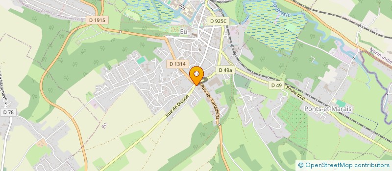 localisation de l'entreprise ETABLISSEMENTS DRON à EU