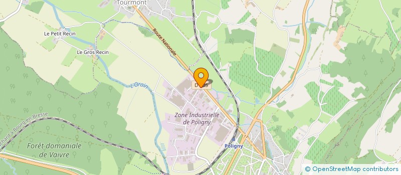 localisation de l'entreprise ETABLISSEMENTS DUARTE  POLIGNY