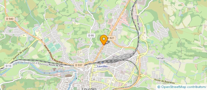 localisation de l'entreprise ETABLISSEMENTS DUARTE  LOURDES