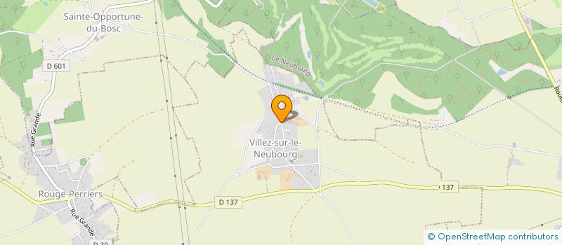 localisation de l'entreprise ETABLISSEMENTS DUBREUCQ à VILLEZ-SUR-LE-NEUBOURG