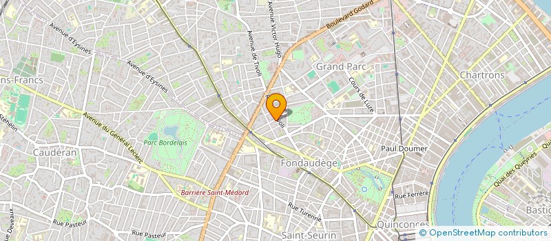 localisation de l'entreprise ETABLISSEMENTS DUFFAU  BORDEAUX