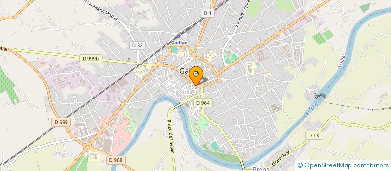 localisation de l'entreprise ETABLISSEMENTS DUFOUR ALAIN à GAILLAC