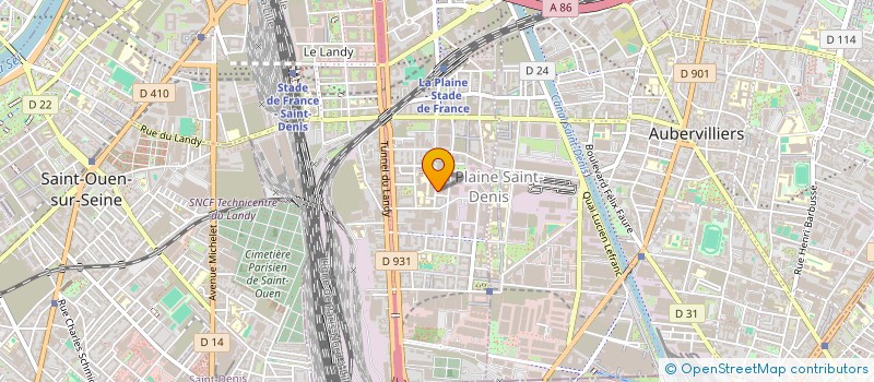 localisation de l'entreprise ETABLISSEMENTS DUMAS à SAINT-DENIS