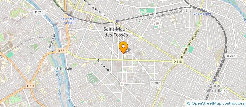 localisation de l'entreprise ETABLISSEMENTS DUPRE-KOCH à SAINT-MAUR-DES-FOSSES