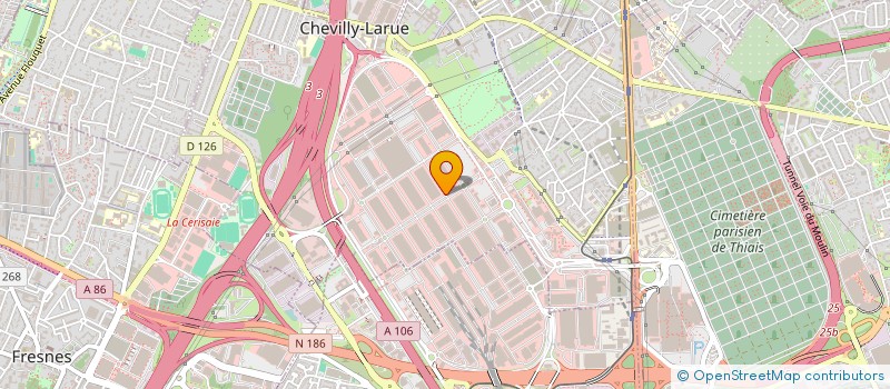 localisation de l'entreprise ETABLISSEMENTS DURIER à CHEVILLY-LARUE