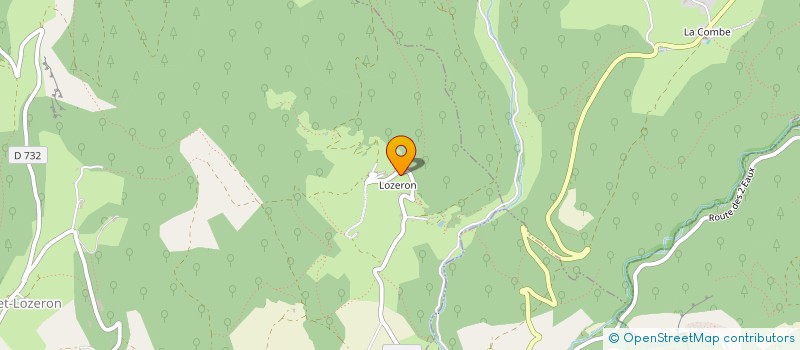 localisation de l'entreprise ETABLISSEMENTS E ALBERT à CHABRILLAN