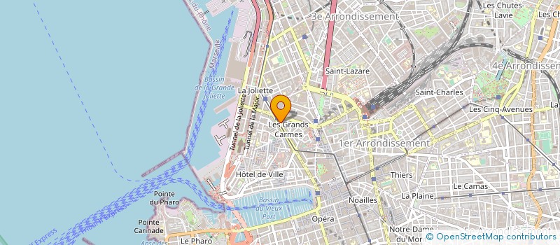 localisation de l'entreprise ETABLISSEMENTS E. BODIN à MARSEILLE