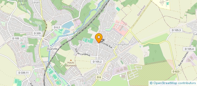 localisation de l'entreprise ETABLISSEMENTS EDOUARD DARMIGNY à CLEVILLIERS