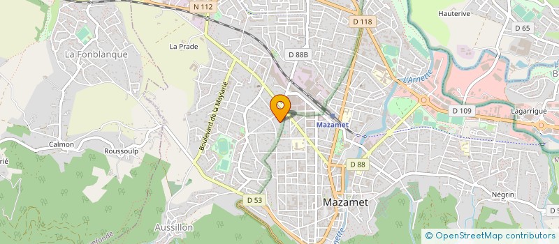 localisation de l'entreprise ETABLISSEMENTS EDOUARD GROS ET COMPAGNIE à AUSSILLON