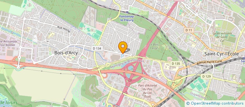 localisation de l'entreprise ETABLISSEMENTS ELBY à BOIS-D'ARCY