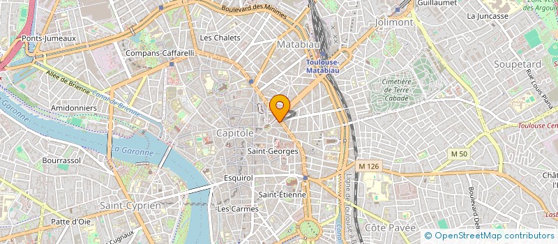 localisation de l'entreprise ETABLISSEMENTS EMERIC SA à TOULOUSE