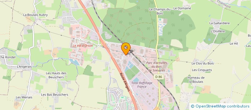 localisation de l'entreprise ETABLISSEMENTS EON  VERN-SUR-SEICHE